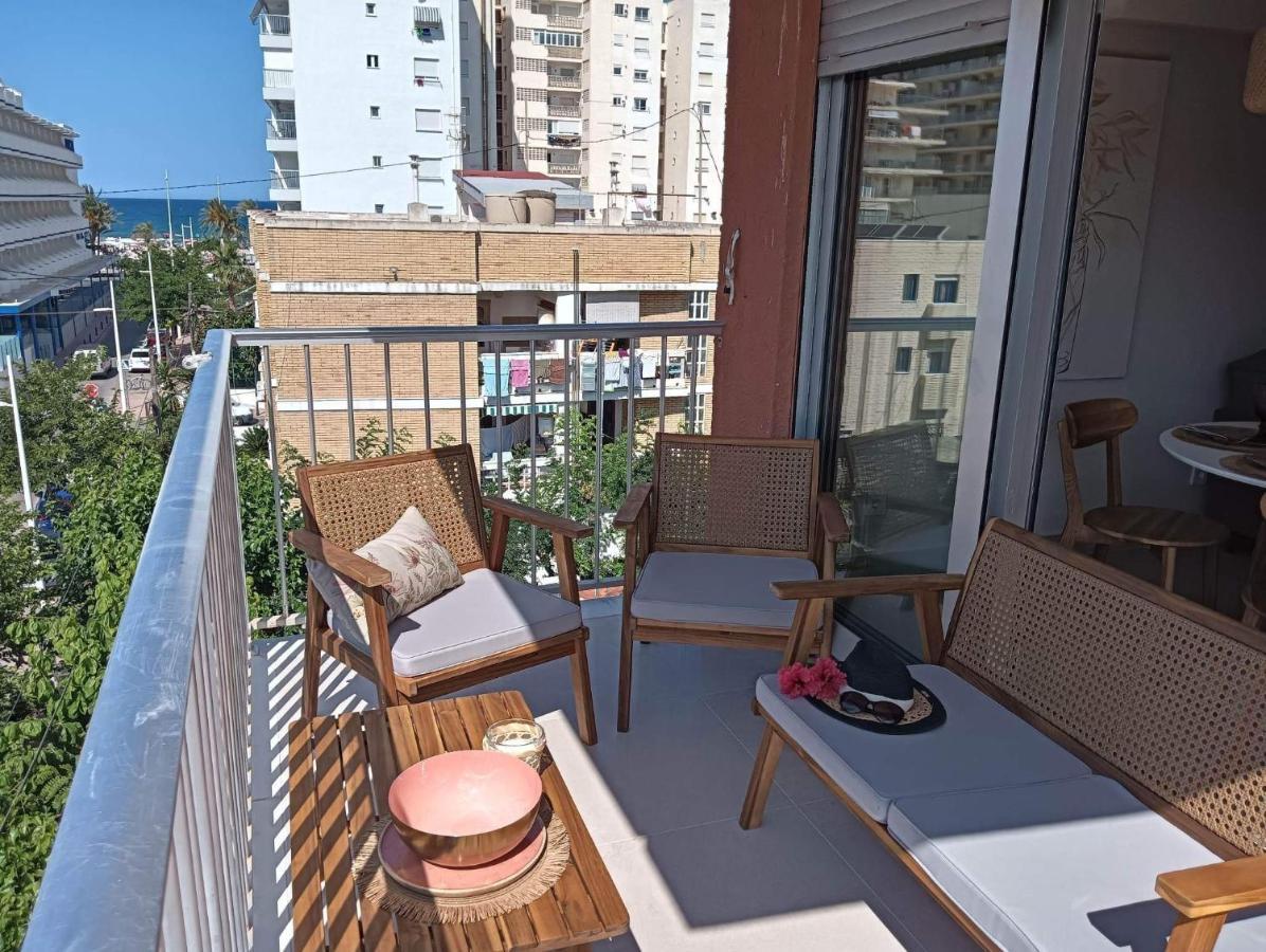 Apartamento Alejandro Gandia Playa Con Vistas Al Mar, Parking! Playa de Gandía Exterior foto
