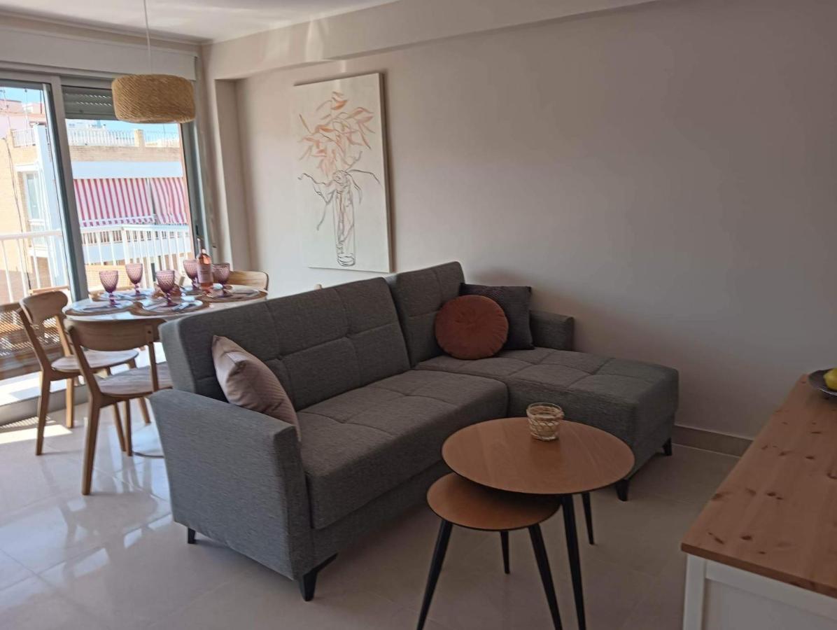 Apartamento Alejandro Gandia Playa Con Vistas Al Mar, Parking! Playa de Gandía Exterior foto