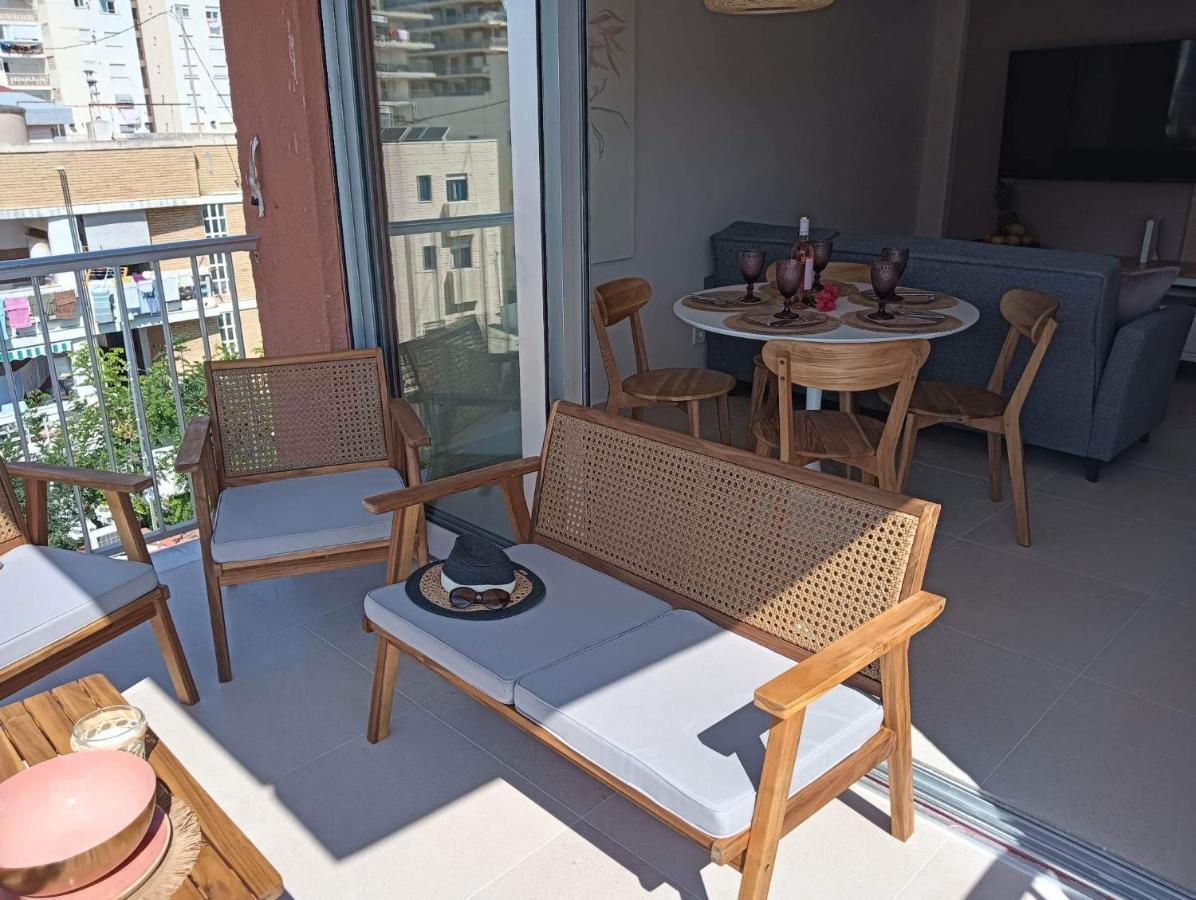Apartamento Alejandro Gandia Playa Con Vistas Al Mar, Parking! Playa de Gandía Exterior foto