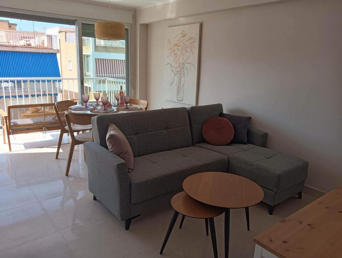 Apartamento Alejandro Gandia Playa Con Vistas Al Mar, Parking! Playa de Gandía Exterior foto