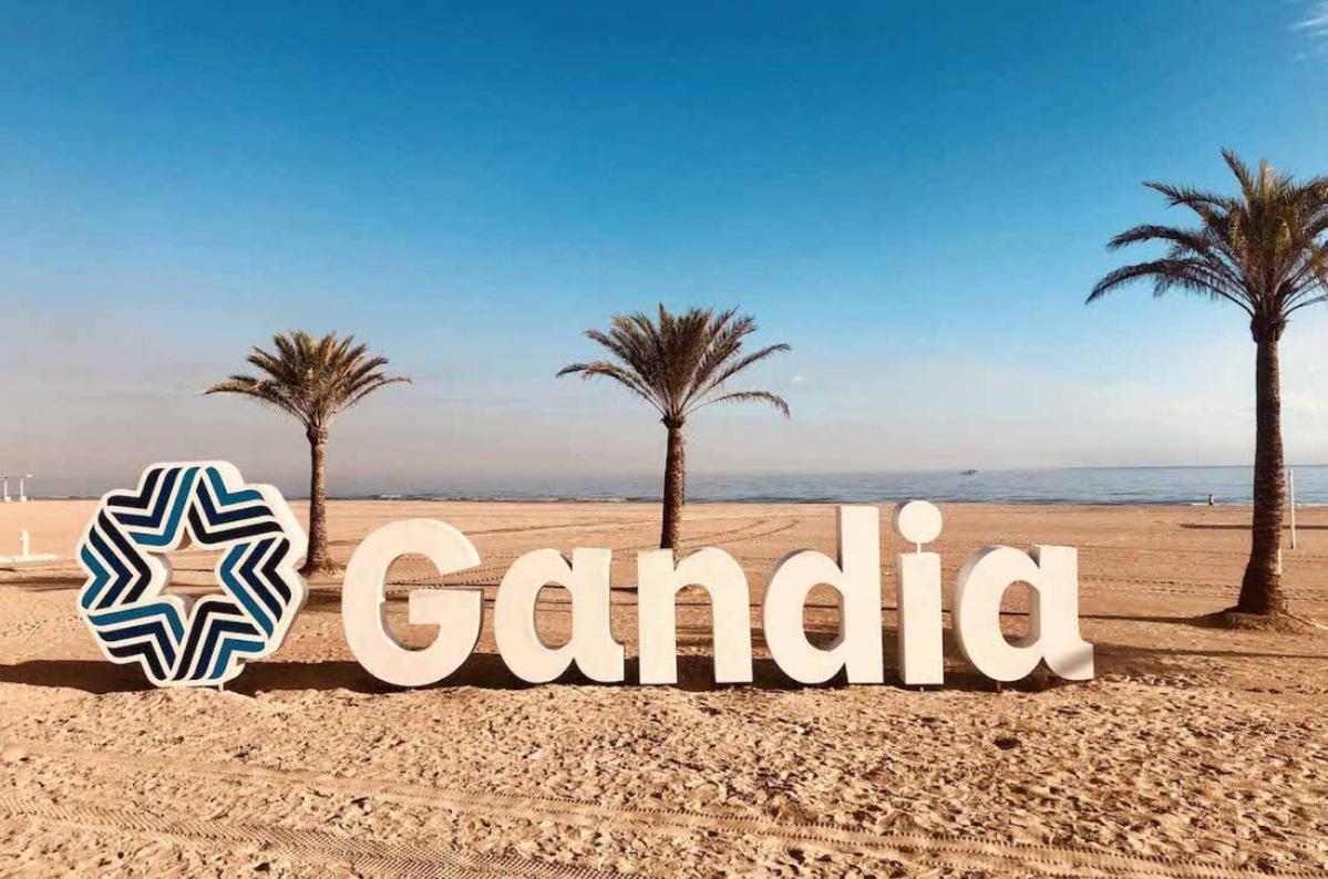 Apartamento Alejandro Gandia Playa Con Vistas Al Mar, Parking! Playa de Gandía Exterior foto